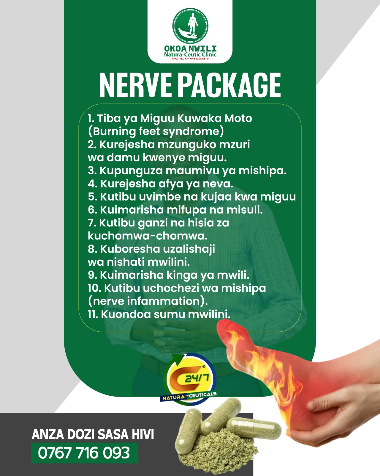 Nerve Pack; Dozi ya Mwezi 1